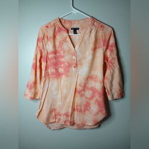 Gap tie dyed top size XS